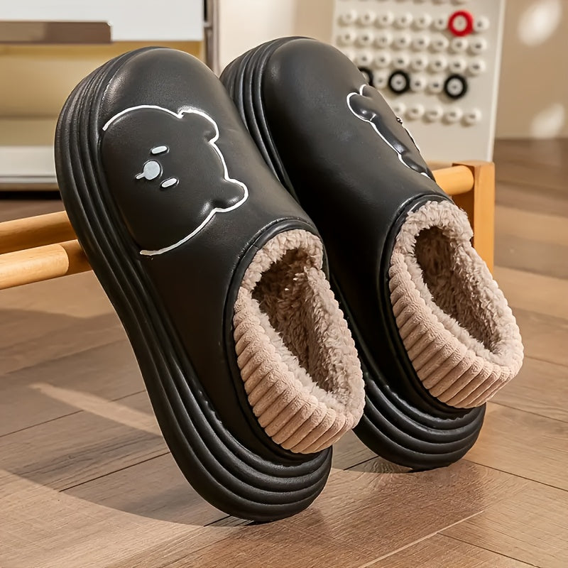 🐻 TeddyStep™ - Soft Bear Slippers | Antideslizantes, cálidas y multiusos.