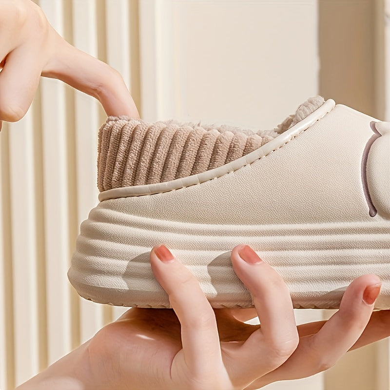 🐻 TeddyStep™ - Soft Bear Slippers | Antideslizantes, cálidas y multiusos.