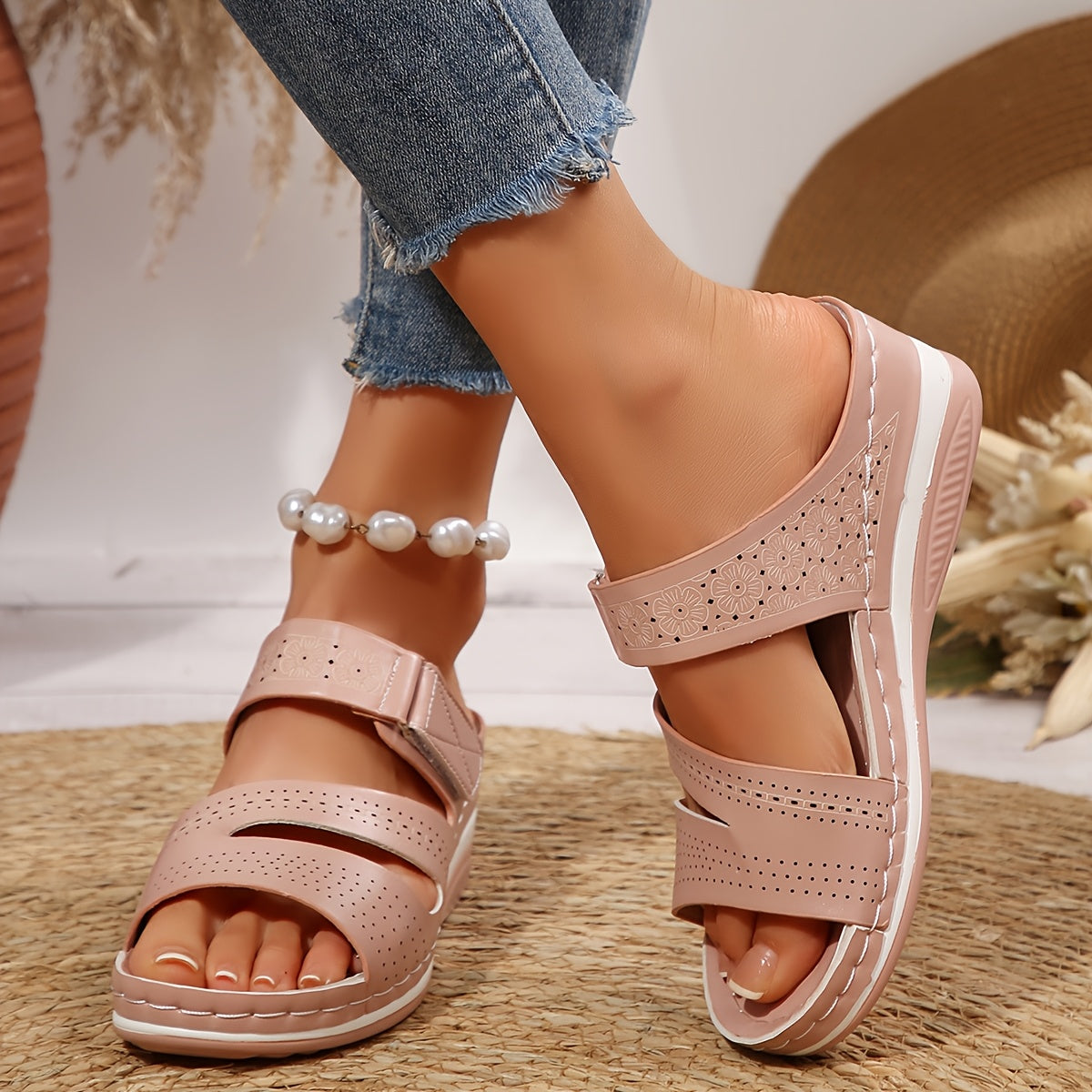 Freshwalk - Sandalias ortopédicas traspirables de Verano.