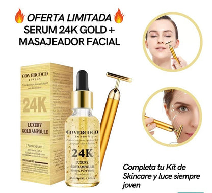 Serum Facial - Oro de 24 de BELLEZA EXTREMA✨ SUPER PROMO PAGA 1 LLEVA 2🎁