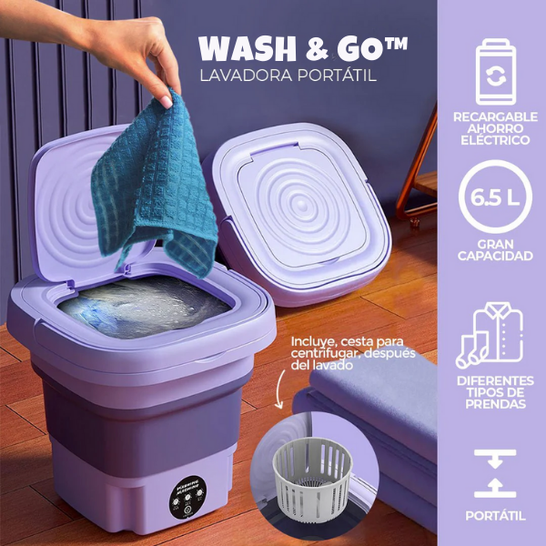 Lavadora portátil Wash & Go Pro™