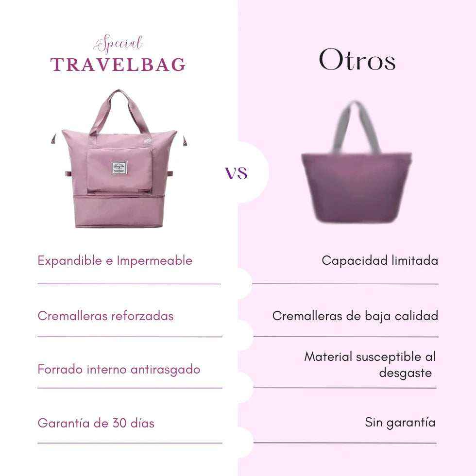 TRAVELBAG™ | BOLSO PLEGABLE PARA VIAJE