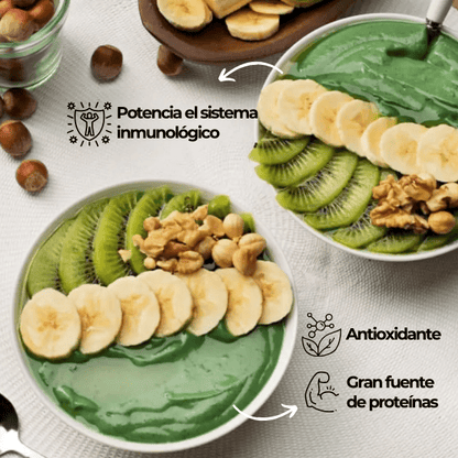 Spirulina en Polvo Superalimento® + Banda Elástica Regalo