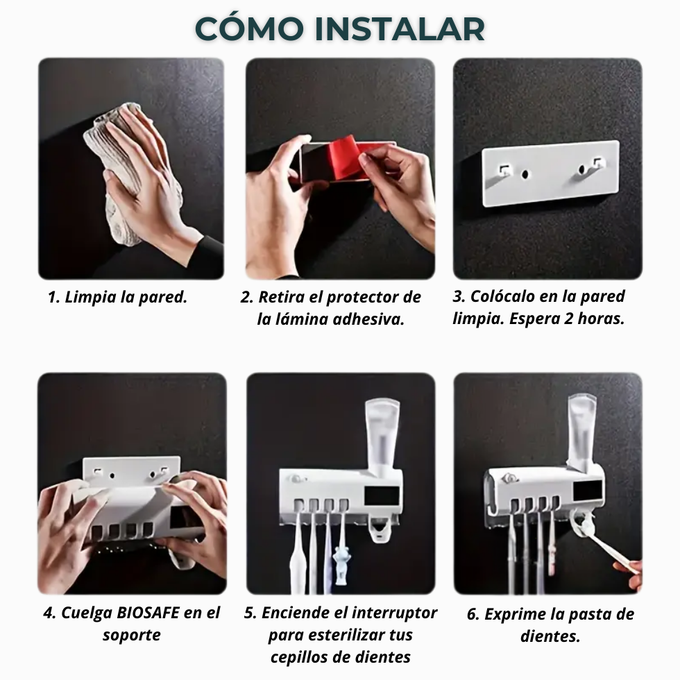 BIOSAFE® | Esterilizador Dental UV 3 en 1