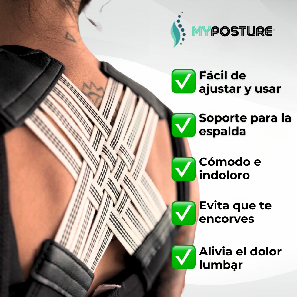 Corrector de postura espalda - MYPOSTURE™