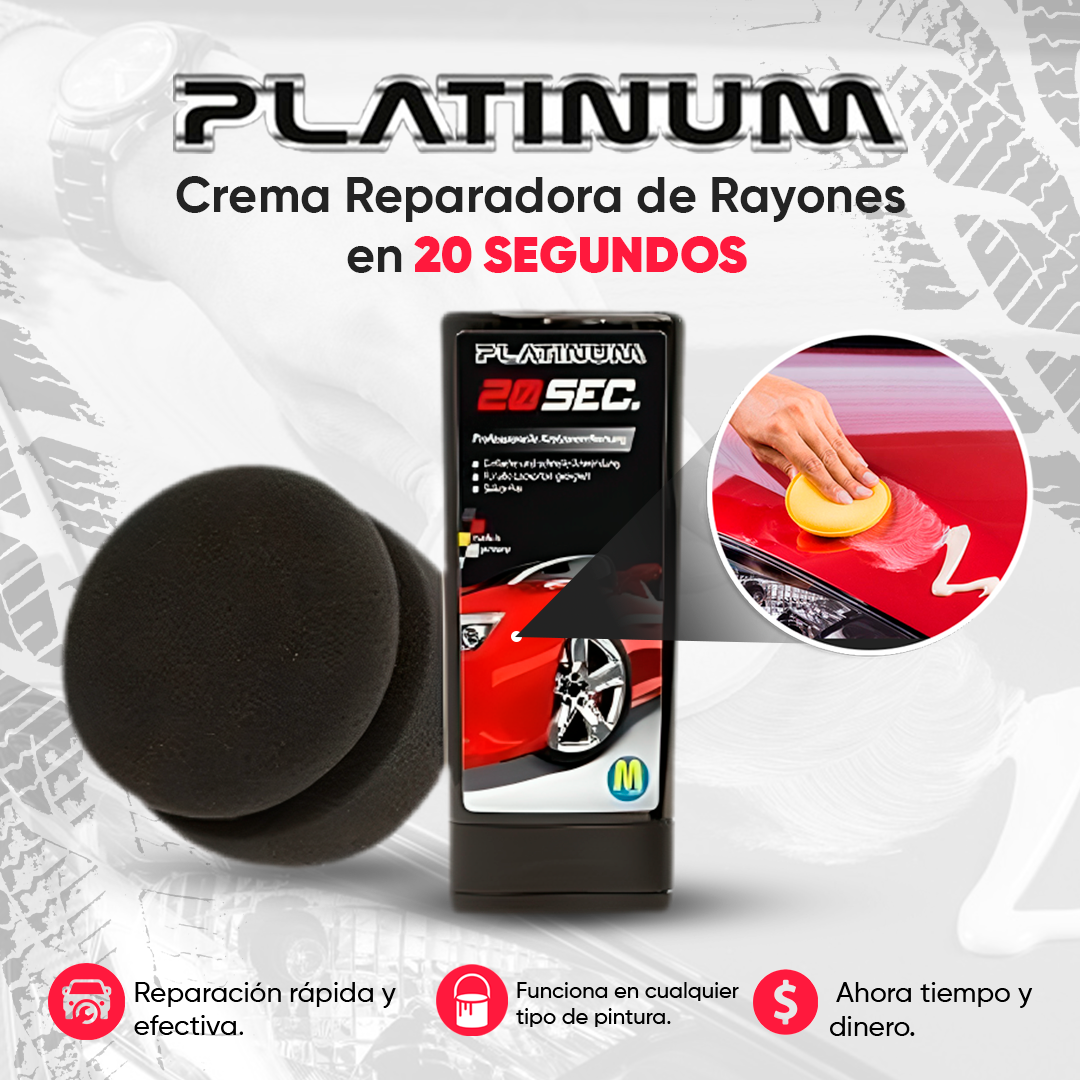Crema Reparadora Rayones Platinum 20 SEC Importada de Alemania🇩🇪