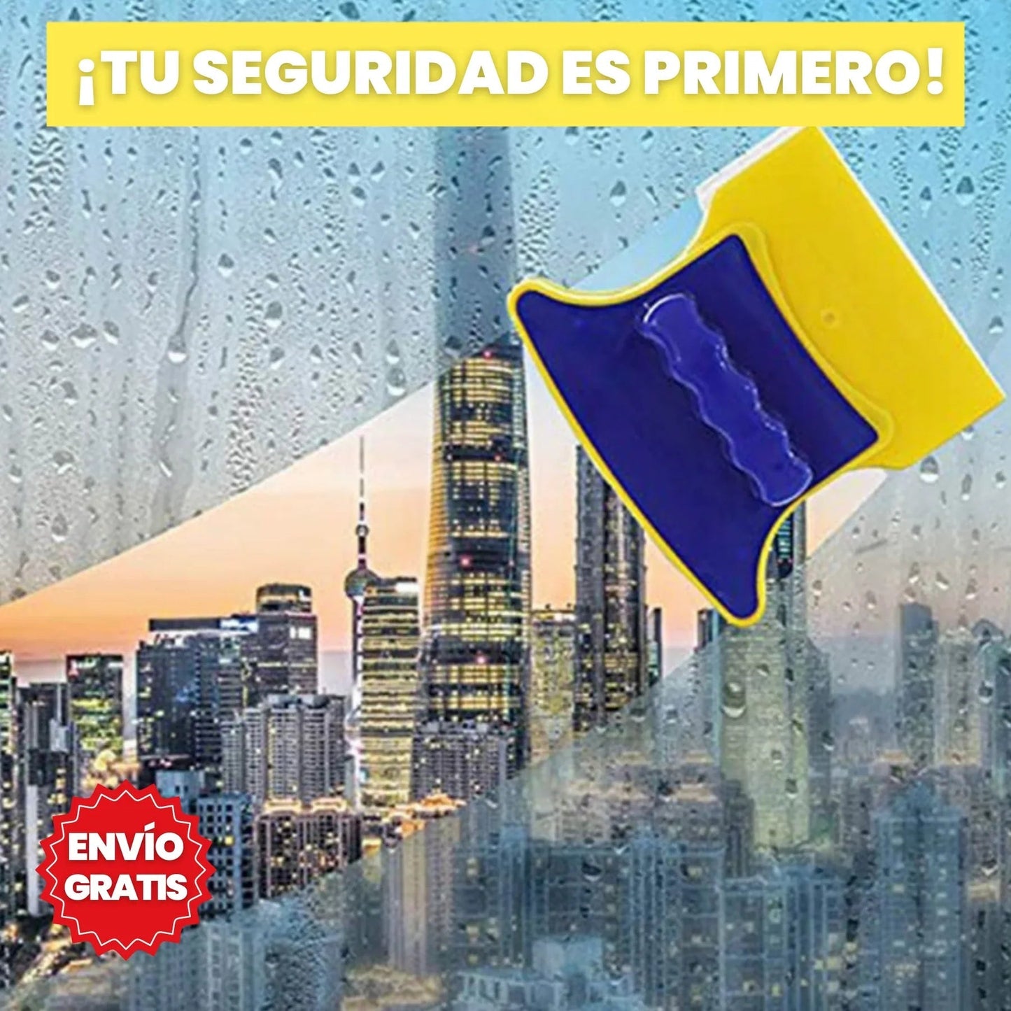 LIMPIADOR DE VIDRIOS MAGNÉTICO 2X1😍