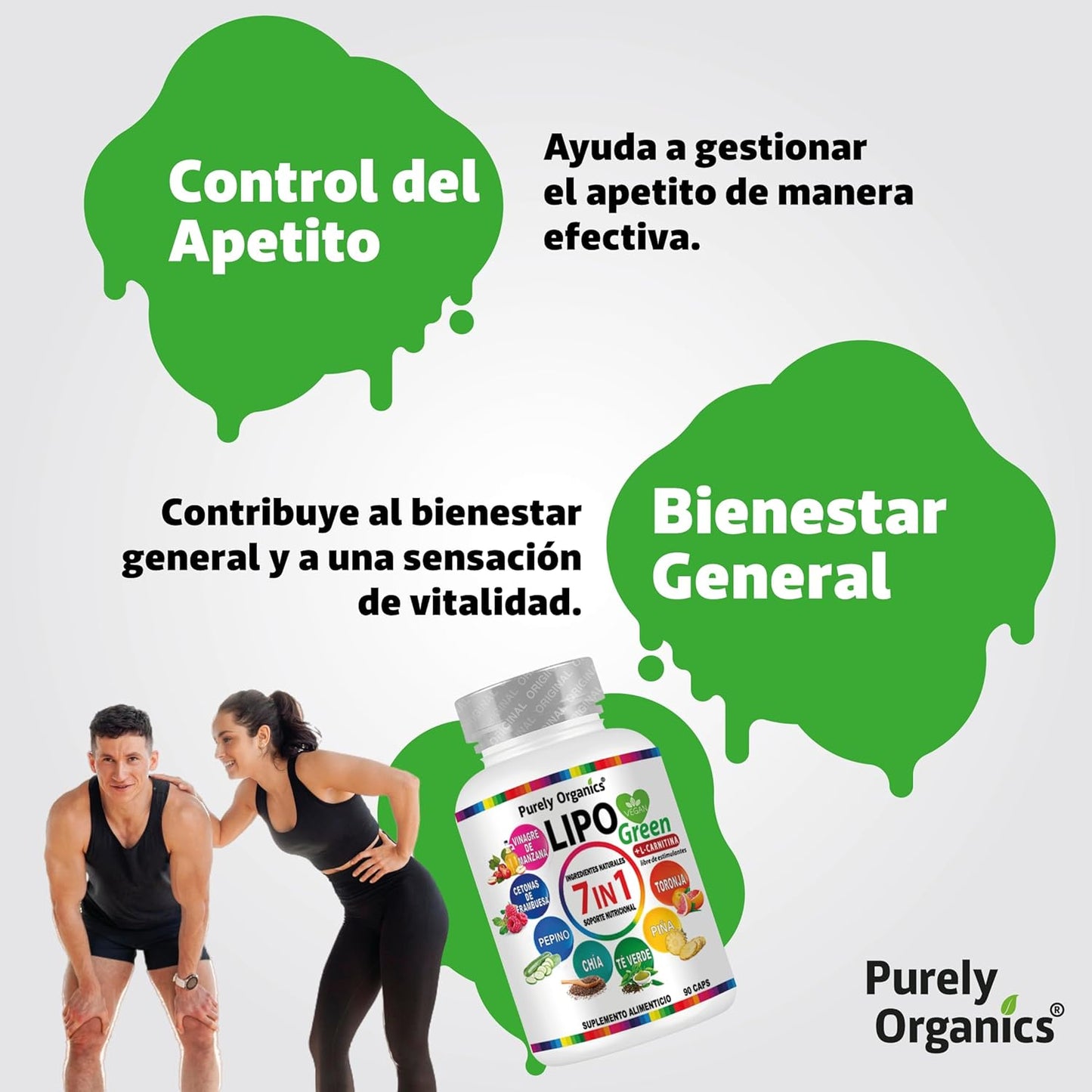 LipoGreen 90 Cápsulas.