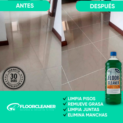 3x1 FLOORCLEANER | POTENTE LIMPIADOR DE SUELOS CON MANCHAS DIFICILES