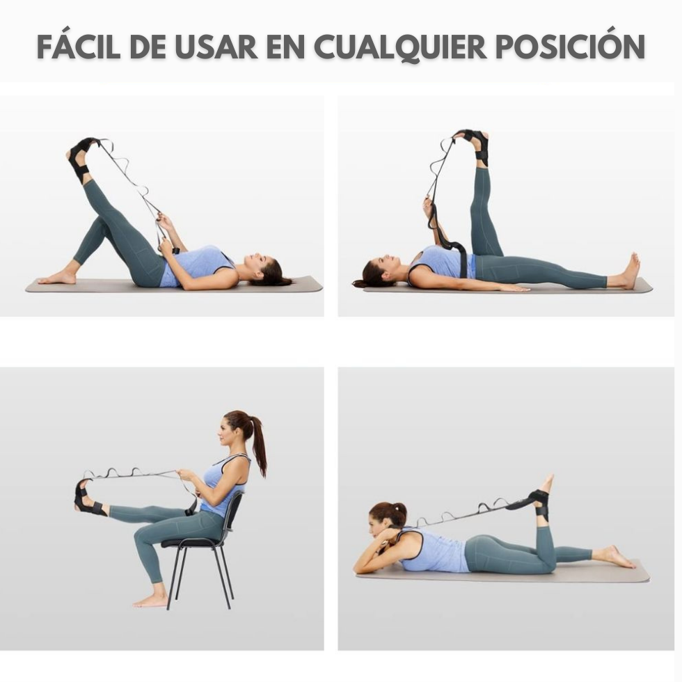 PROFLEX™ | BANDA ORTOPÉDICA + GUÍA ESTIRAMIENTOS