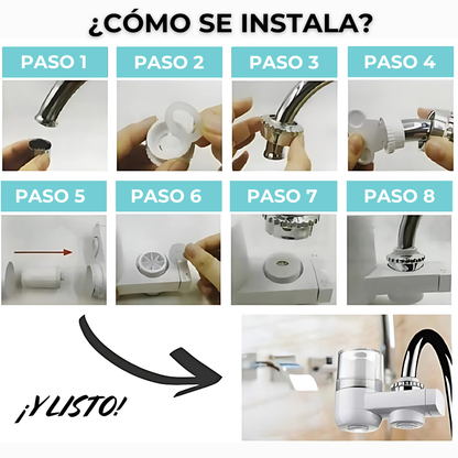 WATERCLEAN™ | FILTRO PURIFICADOR DE AGUA