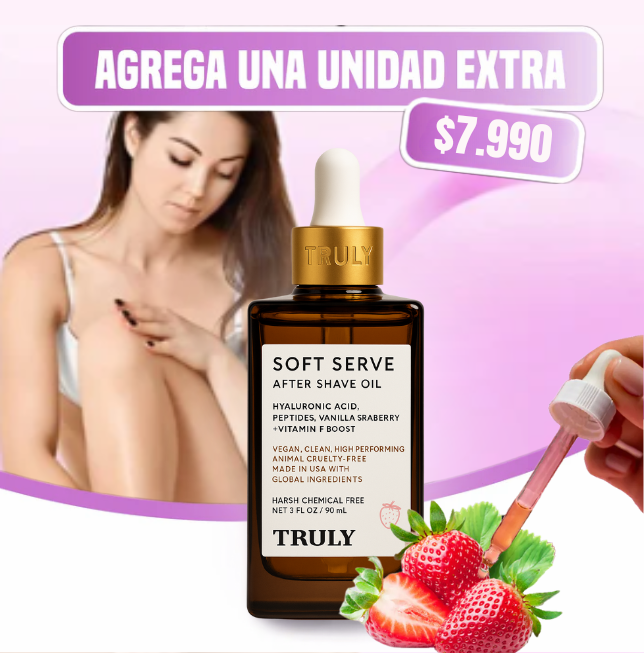 TRULY | Tónico para una depilación sin irritación