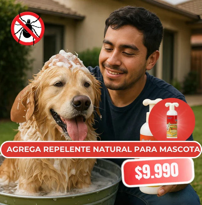 REPELENTE NATURAL PARA MASCOTAS
