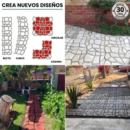 2x1 ECOGARDEN | Molde para Caminos de Jardín