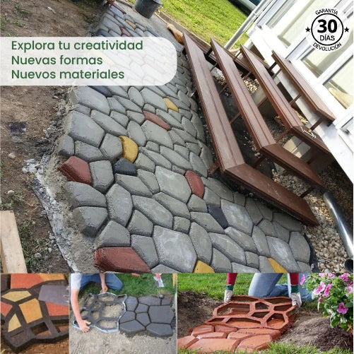 2x1 ECOGARDEN | Molde para Caminos de Jardín