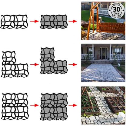 2x1 ECOGARDEN | Molde para Caminos de Jardín