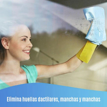 3X1 GLASSPOWER | POTENTE LIMPIADOR DE VIDRIOS ELIMINA MANCHAS DIFÍCILES