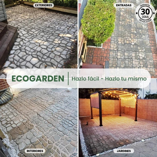 2x1 ECOGARDEN | Molde para Caminos de Jardín