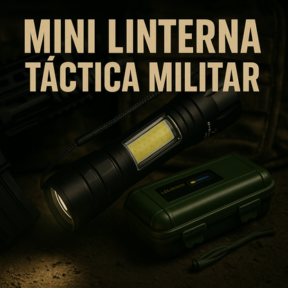 Mini linterna tactica Militar - Promoción