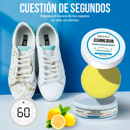 CLEANING CREAM | Crema limpiadora y blanqueadora para zapatillas