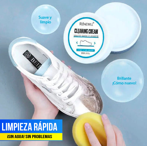 CLEANING CREAM | Crema limpiadora y blanqueadora para zapatillas