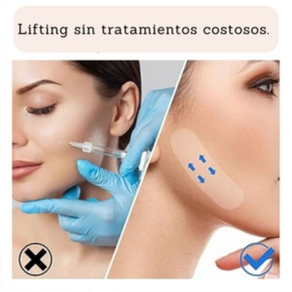 FACE LIFTING PATCH™ Parches Invisibles de Estiramiento Facial 🎁 SOLO POR HOY COMPRA 60 Y LLEVA 120🎁