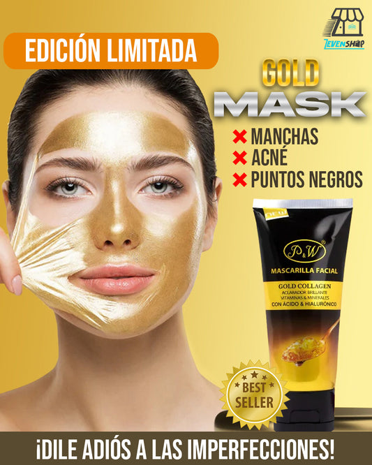 Mask Gold™ Collagen con Ácido Hialurónico 🔥SOLO POR HOY 2X1 🔥