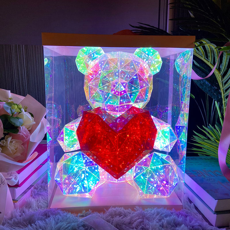 OSO TEDDY | CRYSTAL LED GALAXY BEAR