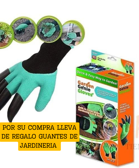 FERTILIZANTE DE PLANTAS -CRECIMIENTO EN 10 DIAS🔥(PACK 10 PASTILLAS) 🎁DE REGALO GUANTES PARA JARDINERIA🧤🎁