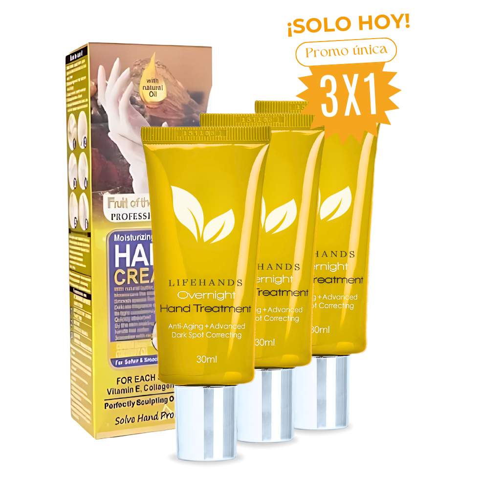3X1 LIFEHANDS | CREMA DE MANOS DE COCO