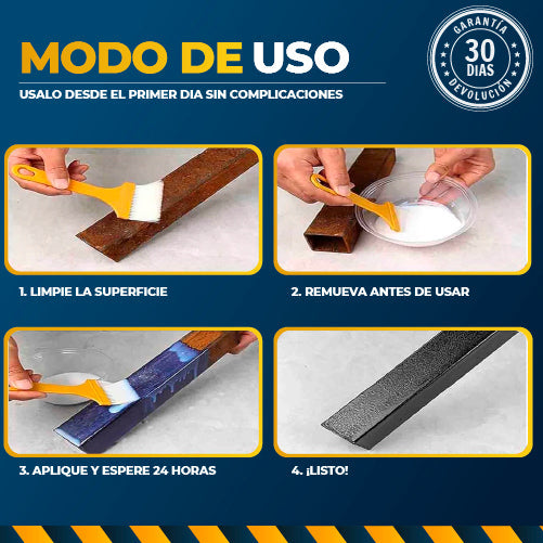 METALCLEAN™ | Removedor y Protector de Oxido Multiuso 1 LT
