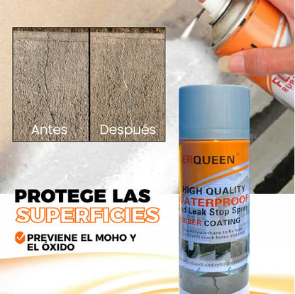 TODOFLEX - Sellador Impermeabilizante Aerosol De Grietas y Fugas
