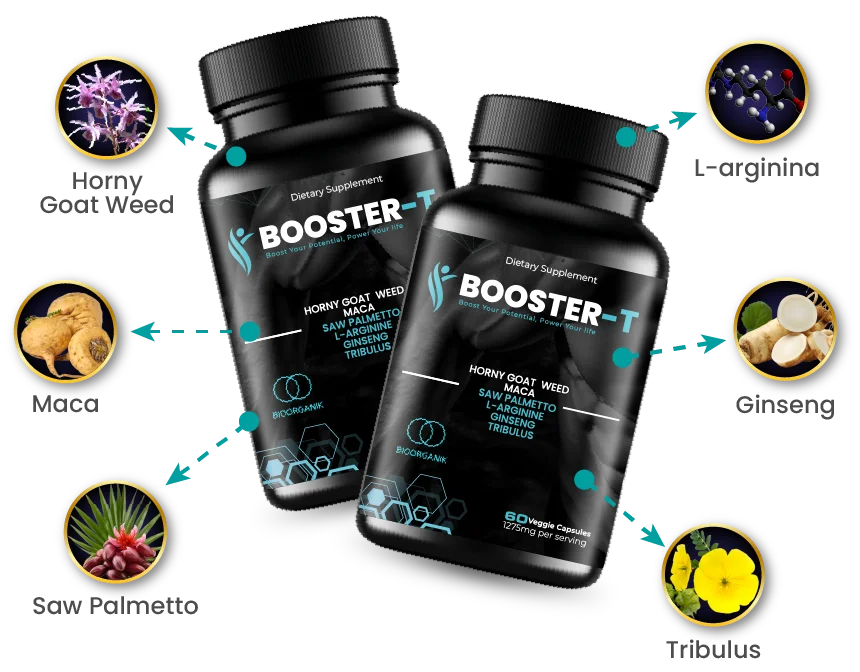 Booster-T - Tratamiento por 60  - OFERTA 2x1