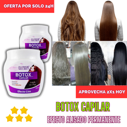 Tratamiento Capilar con Keratina Efecto Liso🎁(OFERTA 1 + 1 gratis)🎁