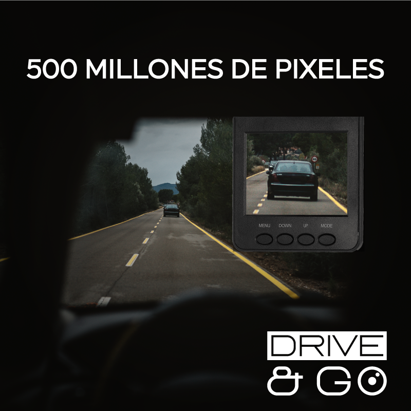 Cámara Full HD para conducción - Drive&Go™