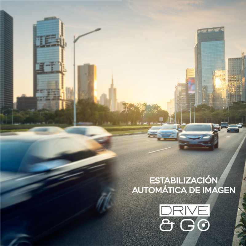 Cámara Full HD para conducción - Drive&Go™