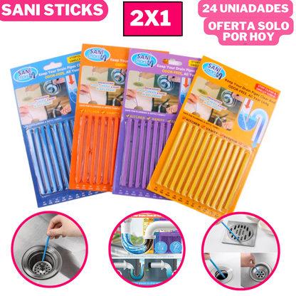 SANI STICK - destapador de drenajes 🎁 PROMOCIÓN CYBER 2X1 🎁